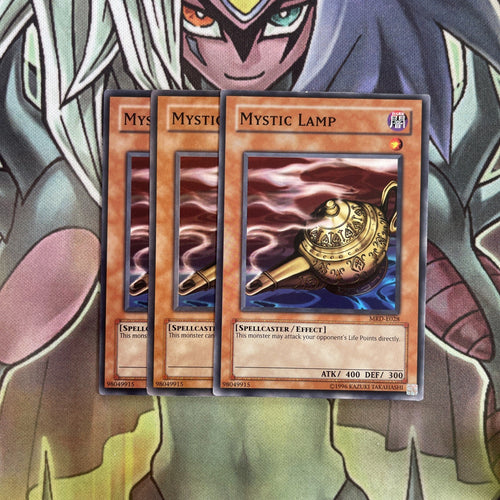 MRD-E028 x3 Mystic Lamp Common Excellent Conditon Yugioh