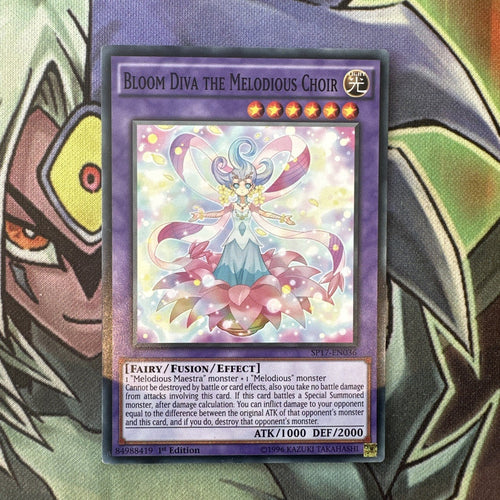 SP17-EN036 Bloom Diva The Melodious Choir 1st Edition NM Yugioh Card