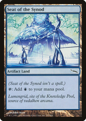 Seat Of The Synod - Mirrodin Excellent Magic MTG