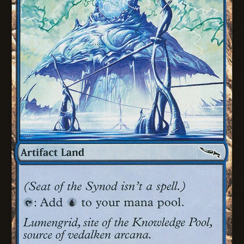 Seat Of The Synod - Mirrodin Excellent Magic MTG