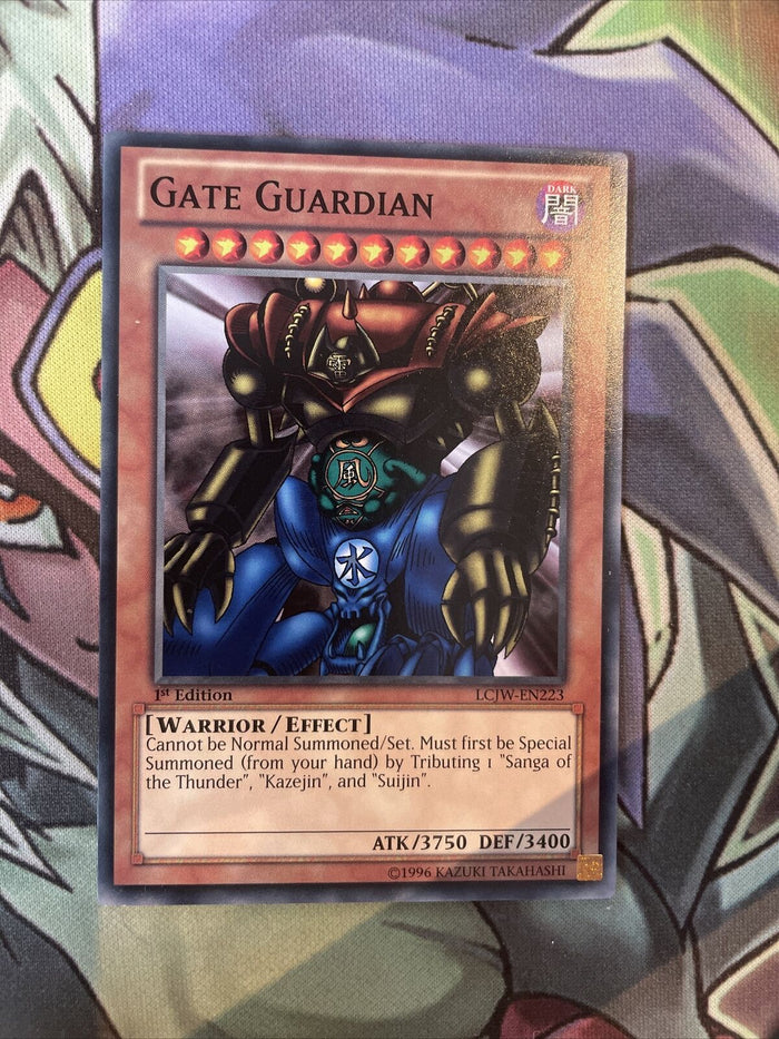 LCJW-EN223 Gate Guardian Common 1st Edition NM Yugioh Card