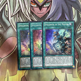 CT10-EN014 x3 Spellbook of the Master Super Rare Excellent Condition Yugioh