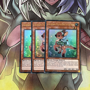 AC18-EN019 x3 Valerifawn, Mystical Beast of the Forest Ultra Excellent Yugioh