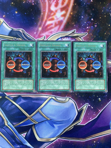 MRD-E131 x3 Shield & Sword Yugioh Playset
