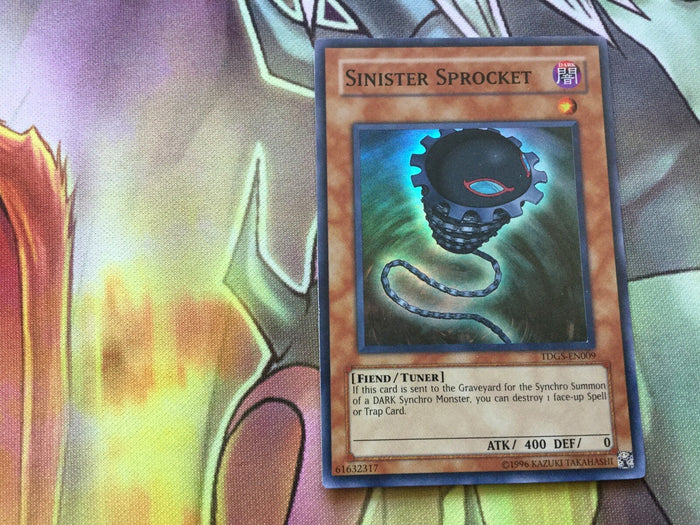 TDGS-EN009 Sinister Sprocket-Super Rare-Unlimited Edition Yugioh