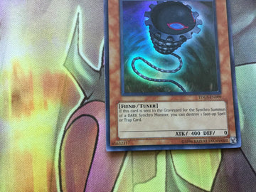 TDGS-EN009 Sinister Sprocket-Super Rare-Unlimited Edition Yugioh (back)
