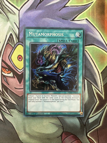 PHNI-EN070 Mutamorphosis Secret Rare 1st Edition NM Yugioh Card