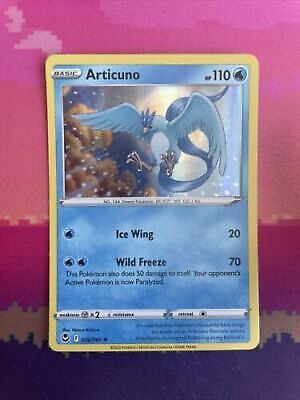 Pokemon Card Articuno Silver Tempest Holo Rare 036/195 Near Mint