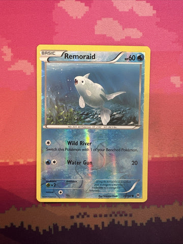 Pokemon Card Remoraid Breakthrough Reverse Holo 31/162 Near Mint
