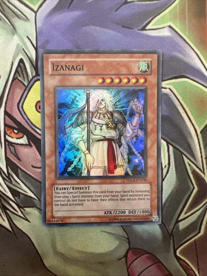 TDGS-EN030 Izanagi Super Rare Unlimited Edition NM Yugioh Card