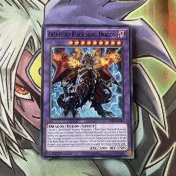LDK2-ENJ42 Archfiend Black Skull Dragon Common 1st Edition NM Yugioh Card