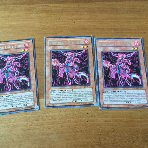 ANPR-EN011 X3 Fortune Lady Fire PLAYSET RARE (NM) Yugioh