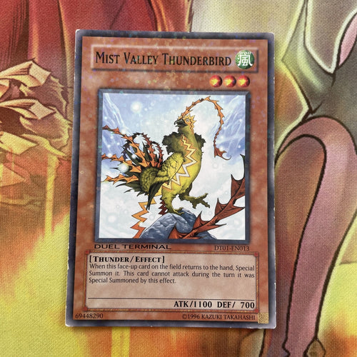 DT01-EN013 YUGIOH Mist Valley Thunderbird Duel Terminal Normal Parallel Rare