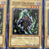 LON-E011 x3 Grand Tiki Elder VG Yugioh Card
