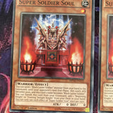 MP16-EN122 x3 SUPER SOLDIER SOUL 1ST EDITION YuGiOh Playset