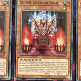 MP16-EN122 x3 SUPER SOLDIER SOUL 1ST EDITION YuGiOh Playset