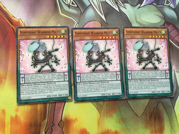 RATE-EN096 Symphonic Warrior Miccs x 3 - Playset - Mixed Ed - Common - Yugioh