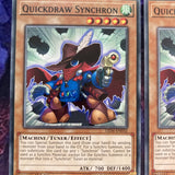 LED6-EN032 X3 Quickdraw Synchron 1st Edition Common Yugioh