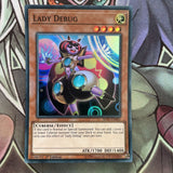 SDPL-EN005 Lady Debug Super Rare 1st Edition NM Yugioh