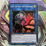 GEIM-EN048 Beat Cop From The Underworld Super Rare 1st Edition NM Yugioh Card