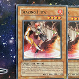 EOJ-EN028 x3 Blazing Hiita Common Playset Yugioh
