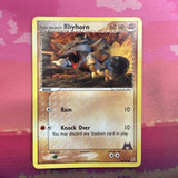 Pokemon Card Team Magma's Rhyhorn EX Team Magma Vs Aqua 68/95 Near Mint
