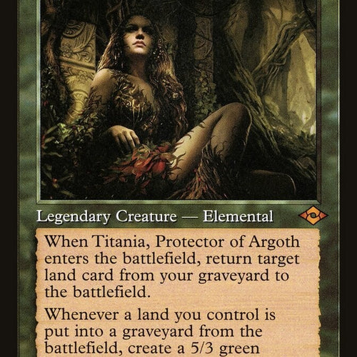 Titania, Protector Of Argoth Modern Horizon 2 Excellent Magic MTG
