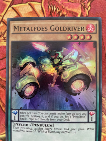 OP03-EN004 Metalfoes Goldriver Super Rare Near Mint Yugioh Card (back)