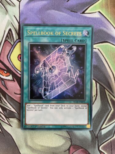 BLLR-EN075 Spellbook Of Secrets Ultra Rare 1st Edition Near Mint Yugioh Card