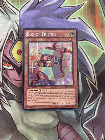NUMH-EN013 Box Of Friends Secret Rare 1st Edition NM Yugioh Card