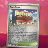 Pokemon Card Town Store Obsidian Flames Reverse Holo 196/197 Near Mint