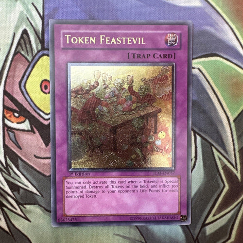 TLM-EN057 Token Feastevil Ultimate Rare 1st Edition NM Yugioh Card