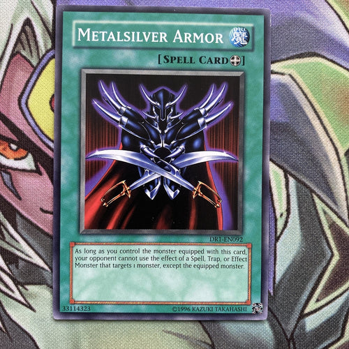 DR1-EN092 Metalsilver Armor Common Unlimited Edition NM Yugioh Card
