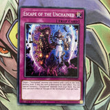 CHIM-EN069 Escape Of The Unchained Common 1st Edition NM Yugioh Card