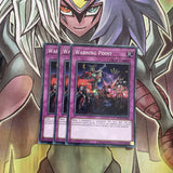 MP21-EN216 x3 Warning Point Super Rare Excellent Conditon Yugioh