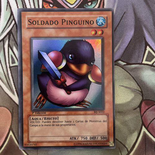 BIJ-S022 Penguin Soldier Super Rare 1st Edition NM Yugioh SPANISH