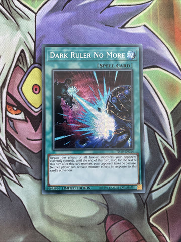 TN19-EN014 Dark Ruler No More Secret Rare LIMITED Edition NM Yugioh Card