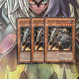 GLAS-EN029 x3 Anicent Gear Knight Common Excellent Condition Yugioh