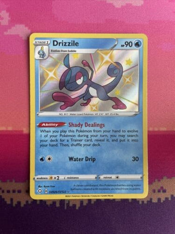 Pokemon Card Drizzlie SV026/SV122 Shiny Shining Fates Holo NM