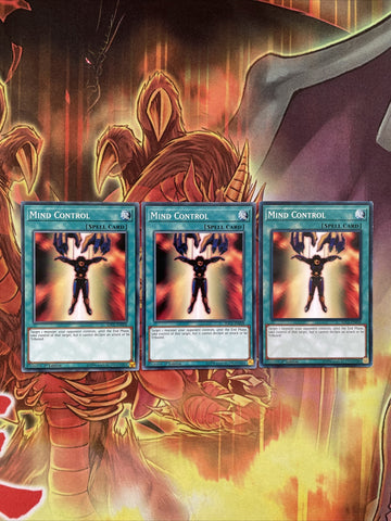 SDCL-EN028 x3 Mind Control- 1st Edition - Common - YuGiOh