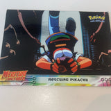 Topps Rescuing Pikachu Foil 30 Mewtwo Strikes Back Pokemon Card Trading Card