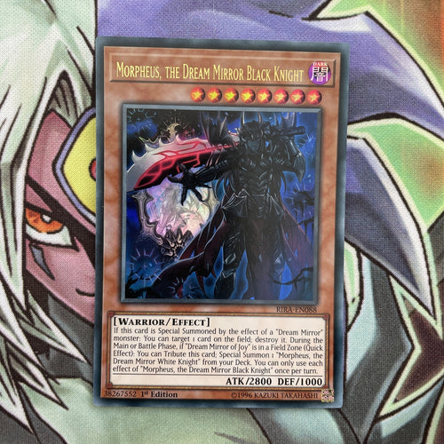 RIRA-EN088 Morpheus, The Dream Mirror Black Knight Ultra Rare 1st Ed NM Yugioh