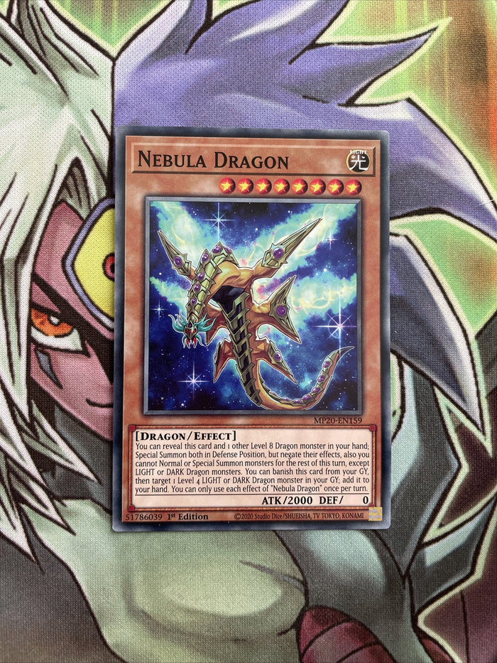 MP20-EN159 Nebula Dragon Common 1st Edition NM Yugioh Card