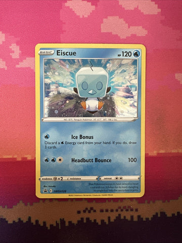 Pokemon Card Eiscue SWSH128 Black Star Promo NM