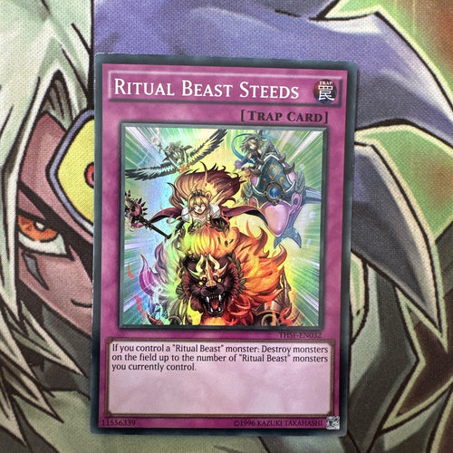 THSF-EN032 Ritual Beast Steeds Super Rare Unlimited Edition NM Yugioh Card