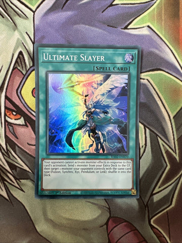 RA02-EN070 Ultimate Slayer Super Rare 1st Edition NM Yugioh Card