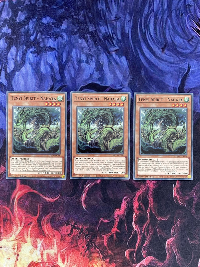 MP20-EN109 3x Tenyi Spirit - Nahata | 1st Edition | Common YuGiOh