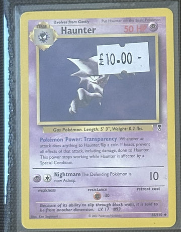 Pokemon Card Haunter Legendary Collection Uncommon 46/110 Lightly Played