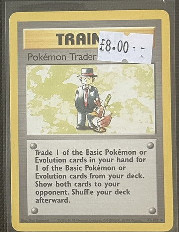 Pokemon Card Pokemon Trader Base Set Rare 77/102 Lightly Played