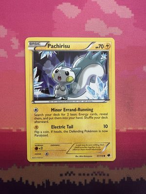 Pokemon Card Pachirisu Plasma Freeze Common 37/116 Near Mint